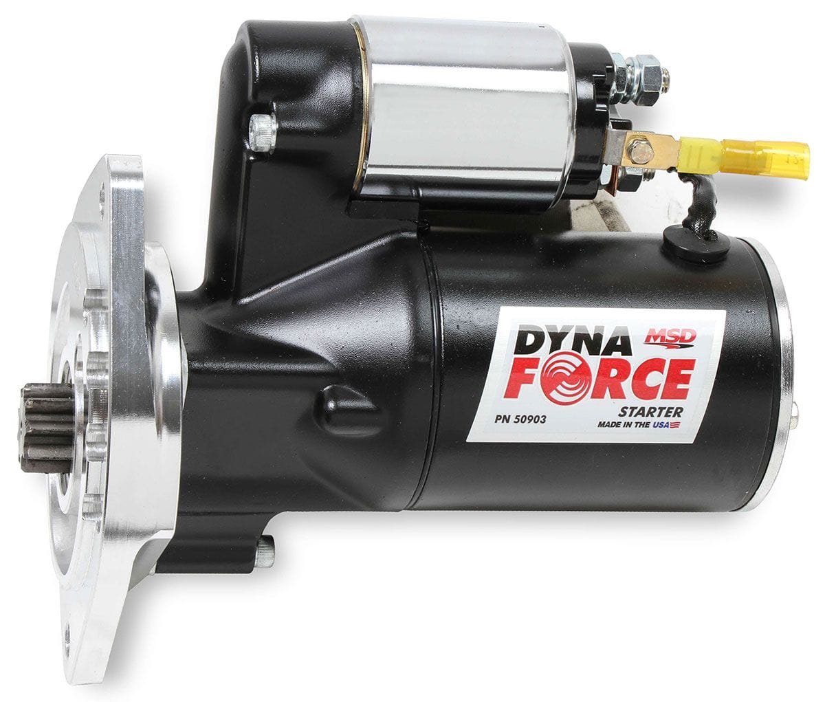 MSD 3hp Mini, Red Powder-coat, Suit Ford 289-351W Auto Transmission MSD DynaForce Starter Motor MSD5090 SR