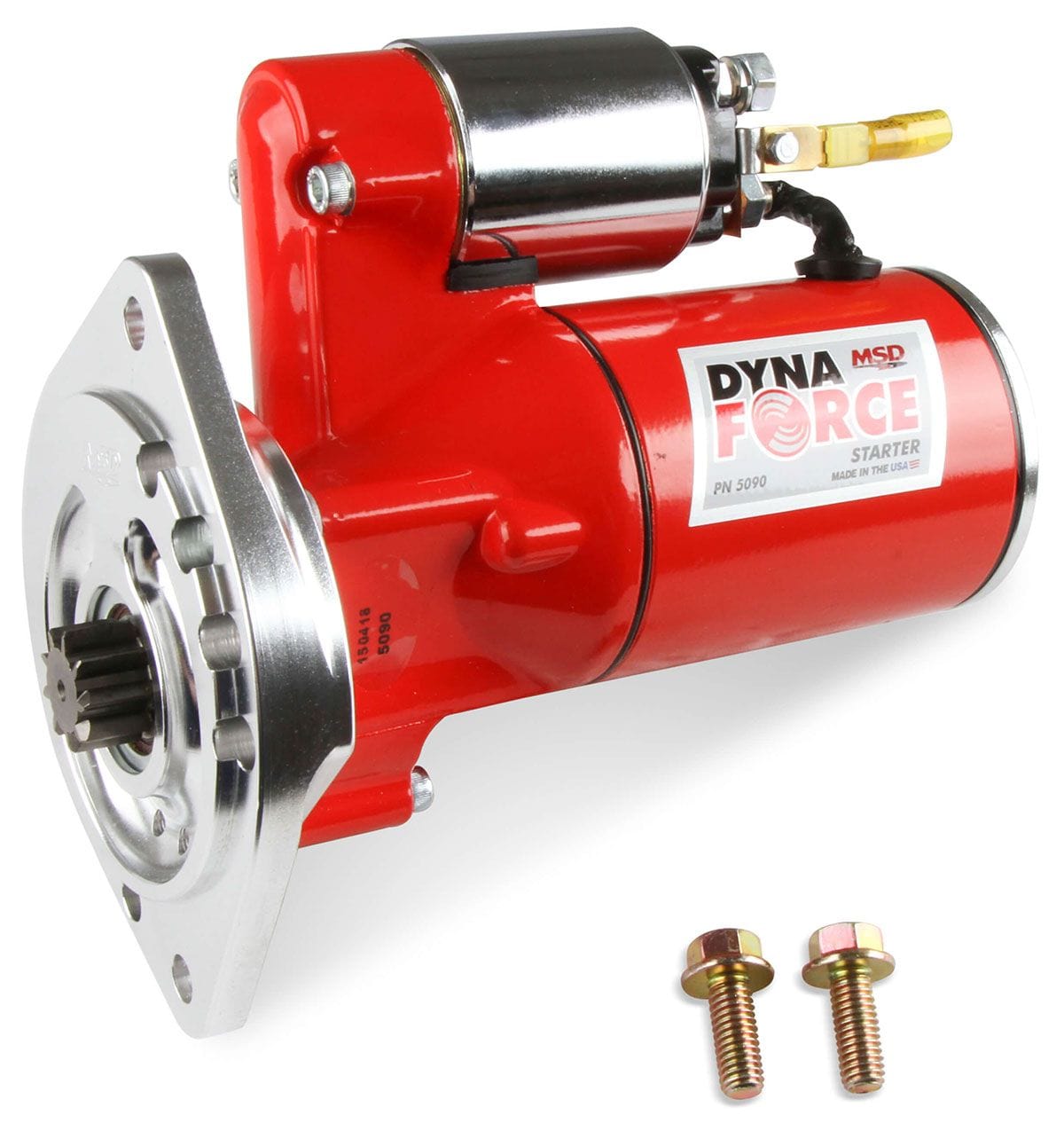 MSD 3hp Mini, Red Powder-coat, Suit Ford 289-351W Auto Transmission MSD DynaForce Starter Motor MSD5090 SR