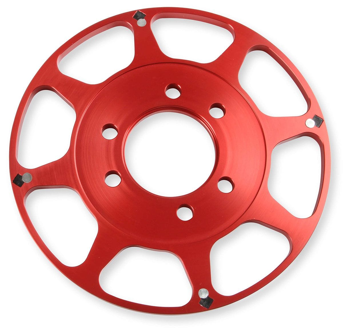 MSD Big Block Chevy, with 8" Harmonic Balancer, Red Anodised Billet Alumi MSD Flying Magnet Crank Trigger MSD8620 SR