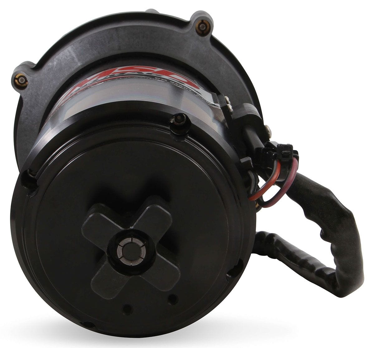MSD Black Finish, Band Clamp Mount, CCW Rotation MSD Pro Mag 44 AMP Magneto With 5" Pro Cap MSD81407 SR