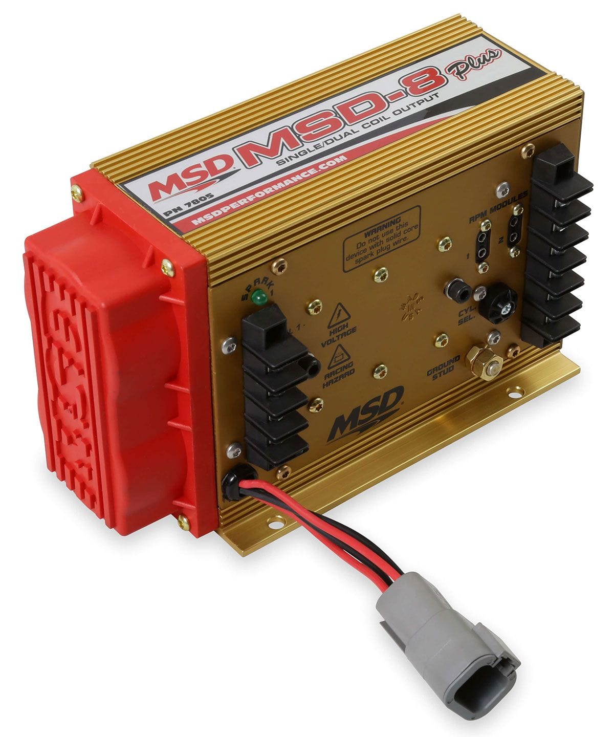 MSD Capacitive/Inductive discharge, w/2 Step Rev Control MSD MSD 8-Plus Ignition Control MSD7805 SR