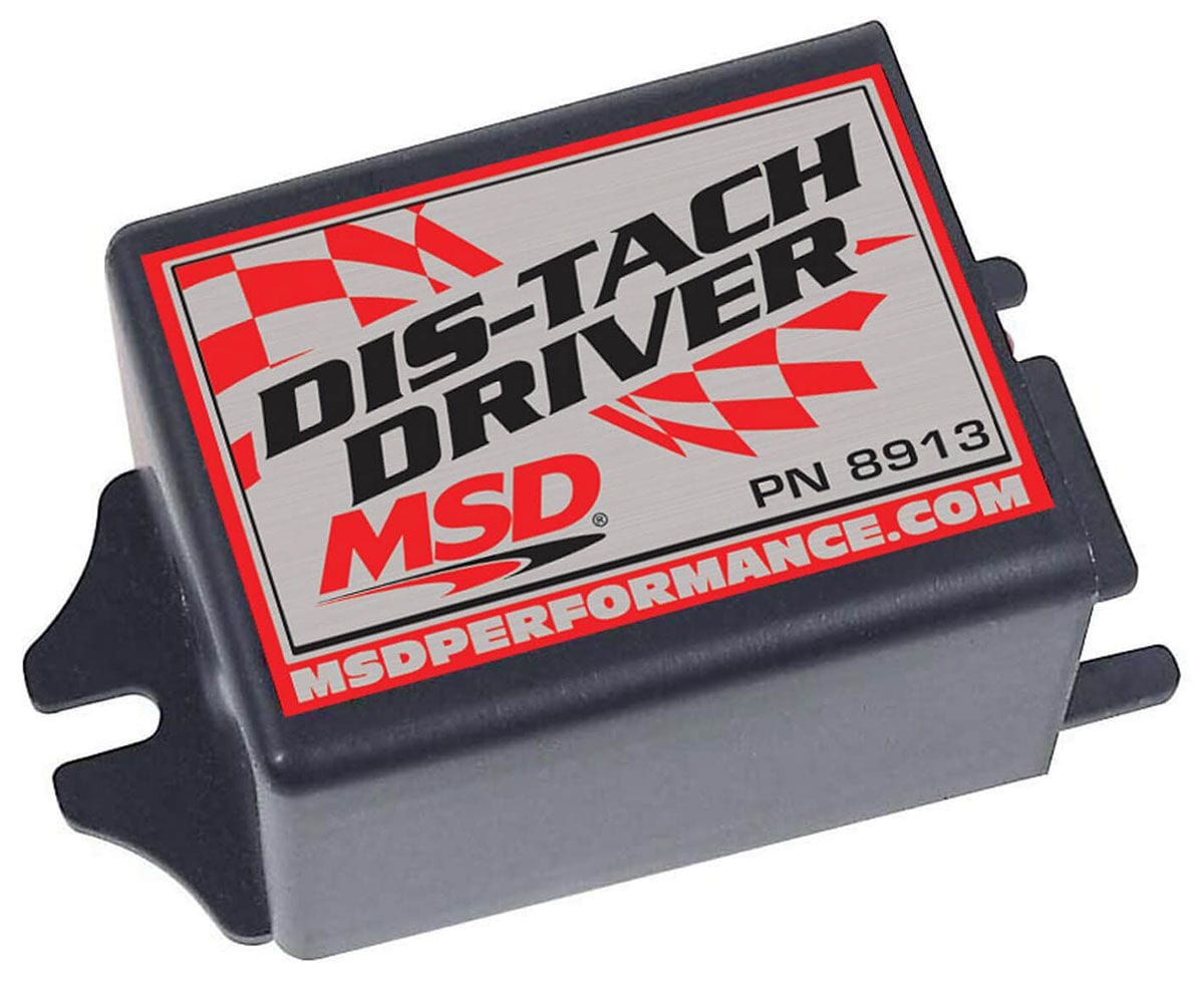 MSD Compact housing is easy to mount MSD Distributorless Ignition Tachometer Driver MSD8913 SR