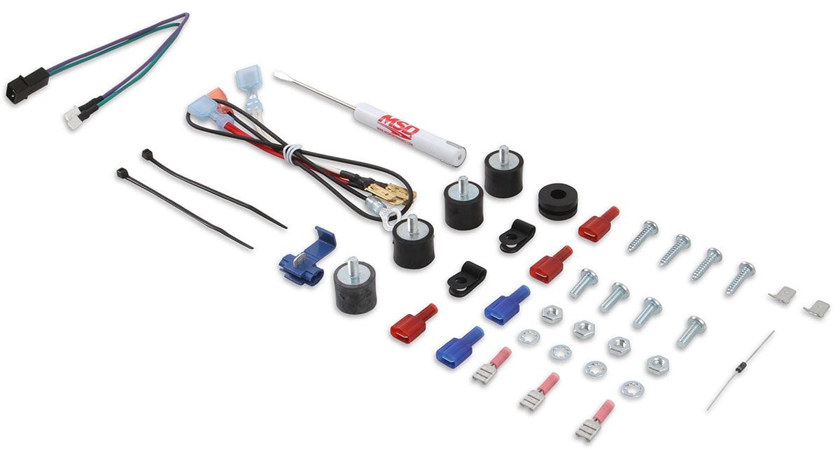 MSD Digital Capacitive Discharge with Rev-Limiter MSD 6AL-2 Ignition Control - Black MSD64213 SR