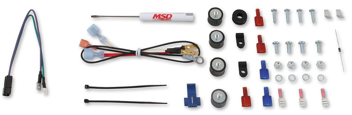 MSD Digital Capacitive Discharge with Rev-Limiter MSD 6AL-2 Ignition Control - Black MSD64213 SR