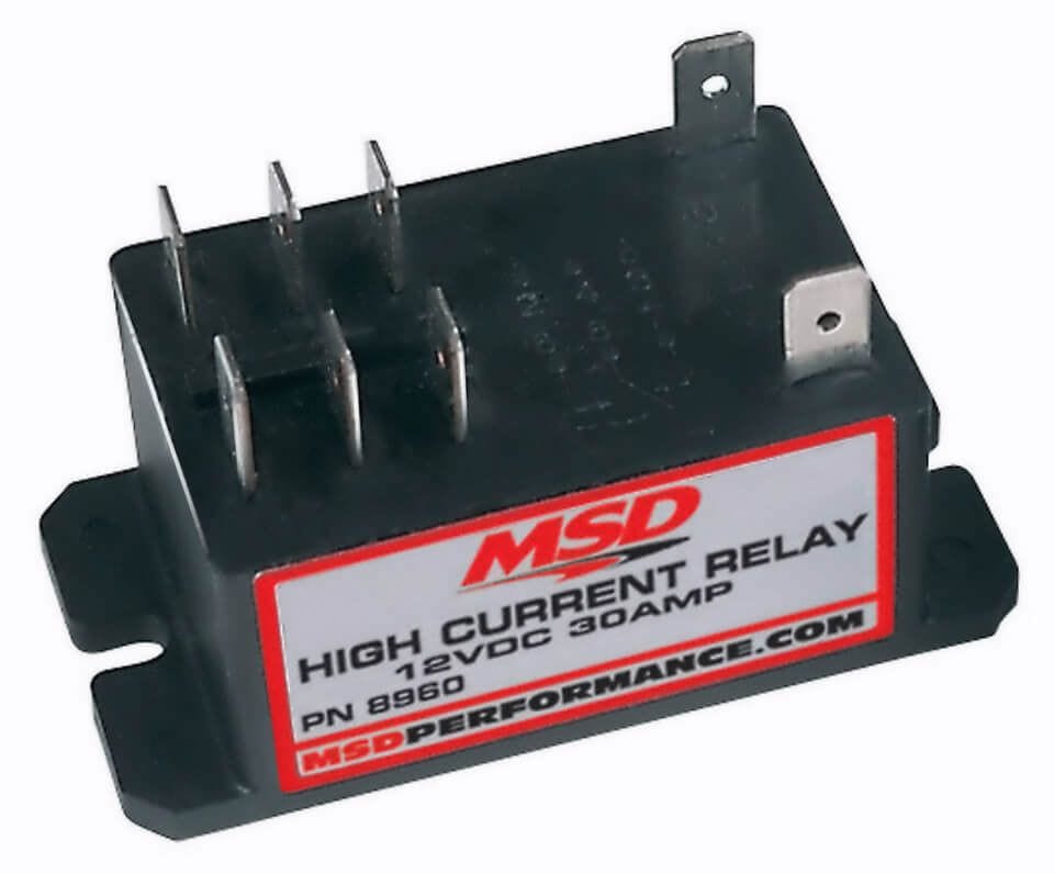 MSD Double-Pole, Double-Throw 30amp/12 Volt DC MSD High Current Relay MSD8960 SR