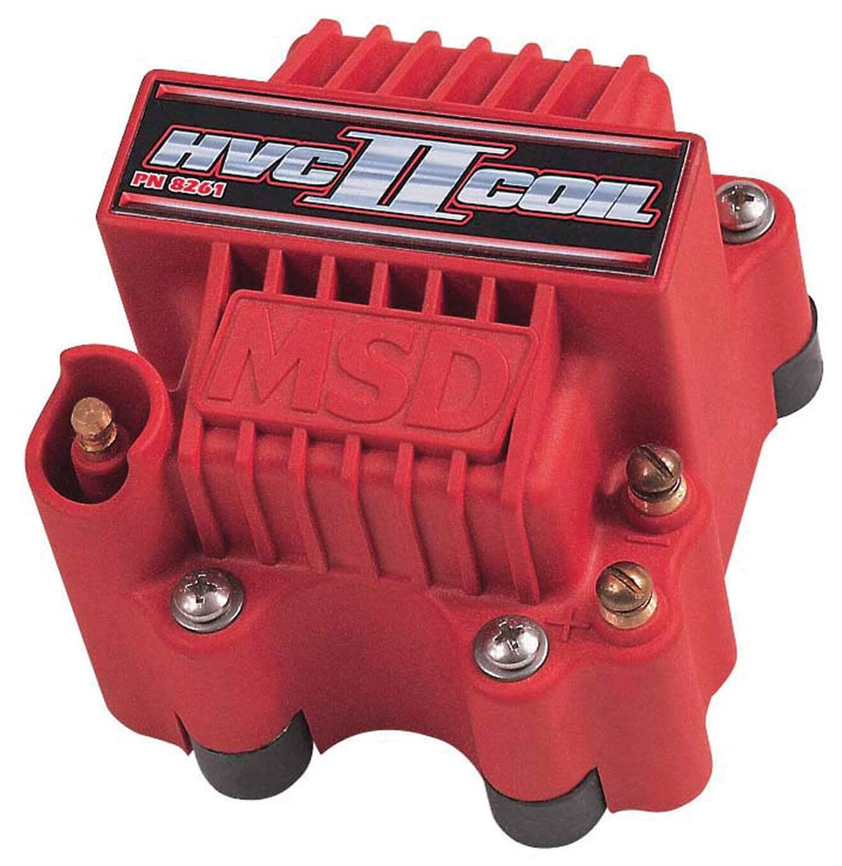 MSD For use with MSD 7 and 8 Series Ignition Controls, 45,000 volts MSD HVC Pro Power II Coil MSD8261 SR
