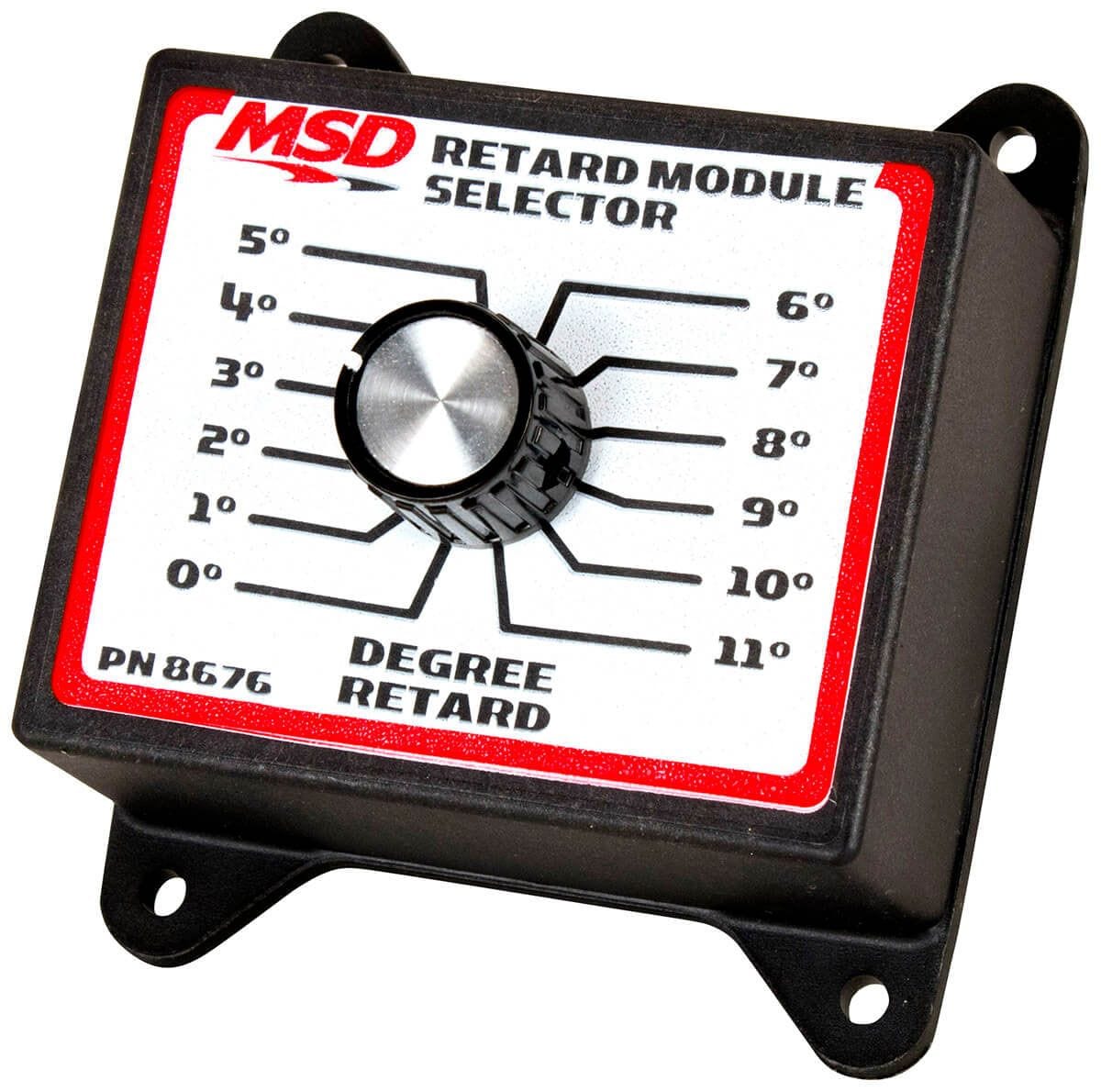 MSD Ignition Timing Retard, 0°-11° MSD Retard Module Selector MSD8676 SR