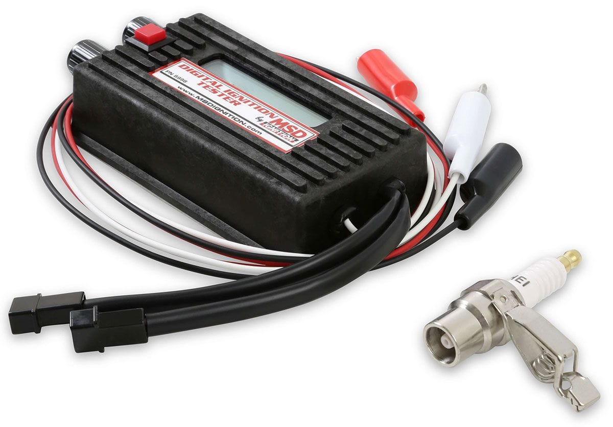 MSD LCD Display, for MSD CD Single-Channel, Digital 7 Ignition Controls MSD Single Channel Digital Ignition Tester MSD8998 SR