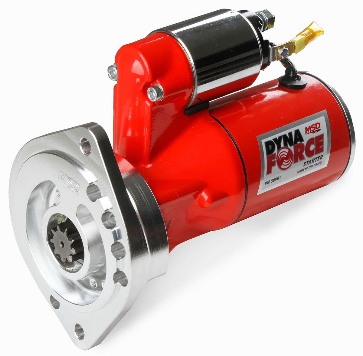 MSD Suit 289-351W & 302-351C With Manual Transmission, 3 HP, 3/8" Depth MSD DynaForce Starter Motor MSD50901 SR