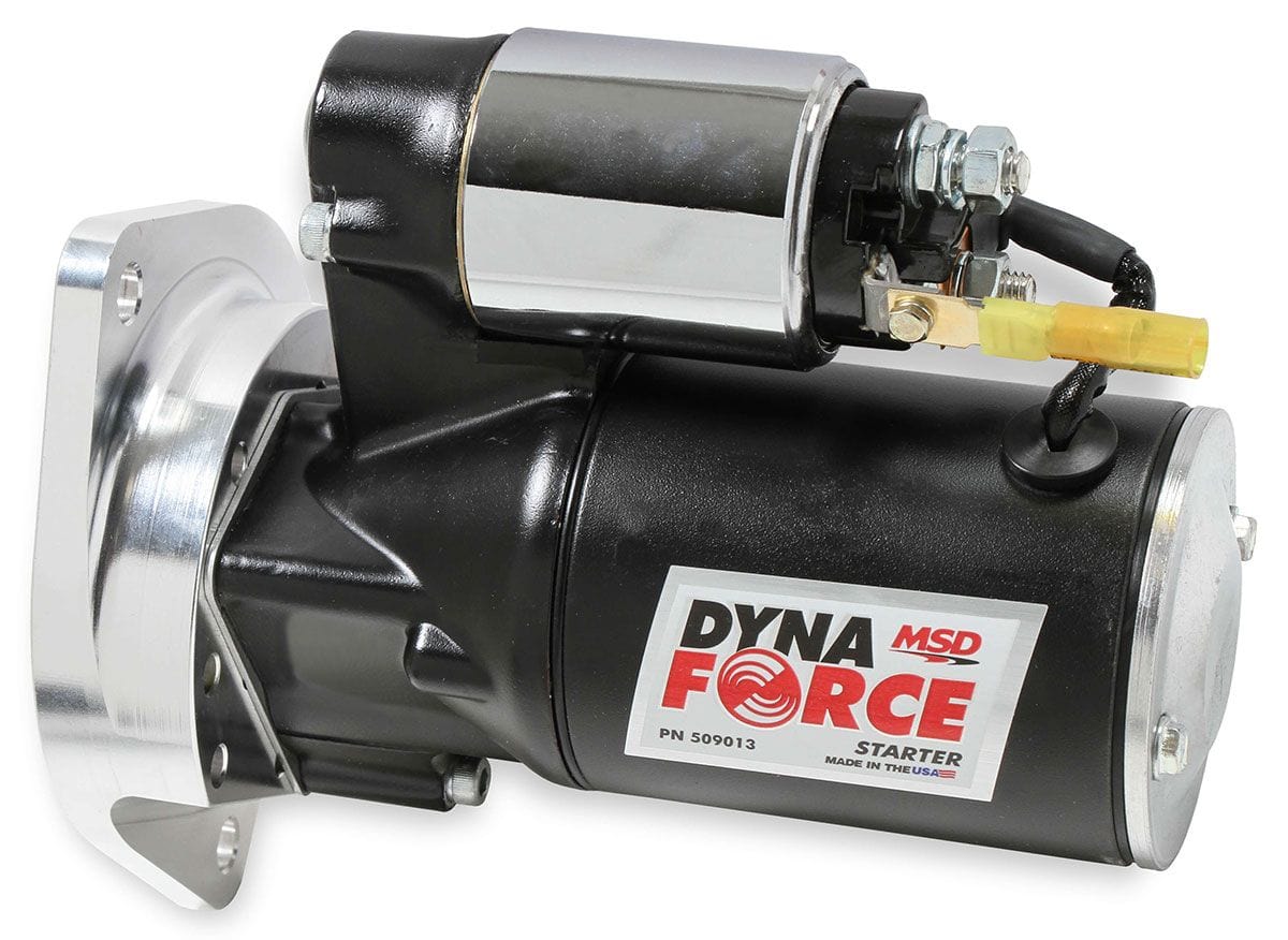 MSD Suit 289-351W & 302-351C With Manual Transmission, 3 HP, 3/8" Depth MSD DynaForce Starter Motor MSD50901 SR