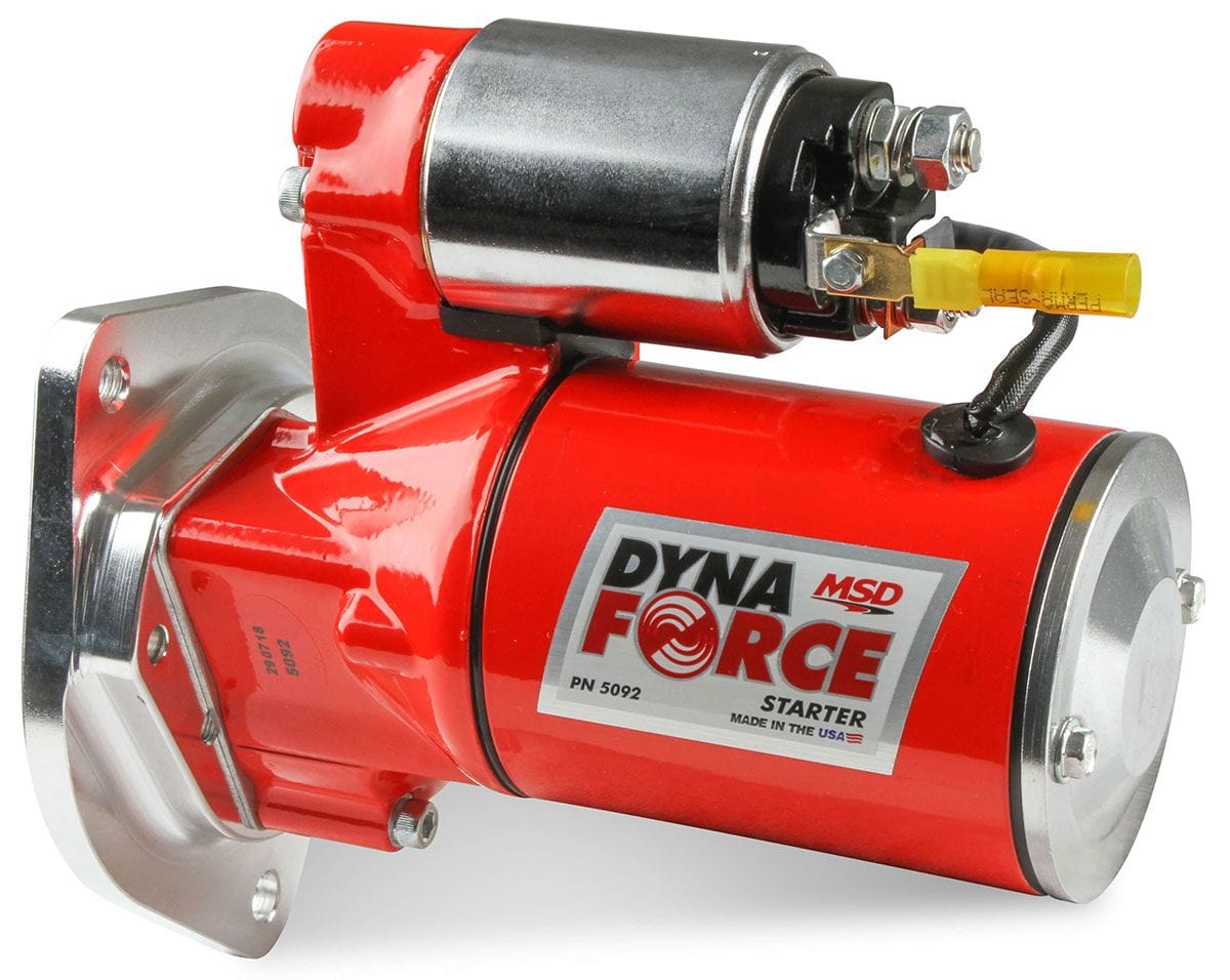 MSD Suit 351M-400, BB Ford 429-460, 3 HP MSD DynaForce Starter Motor MSD5092 SR