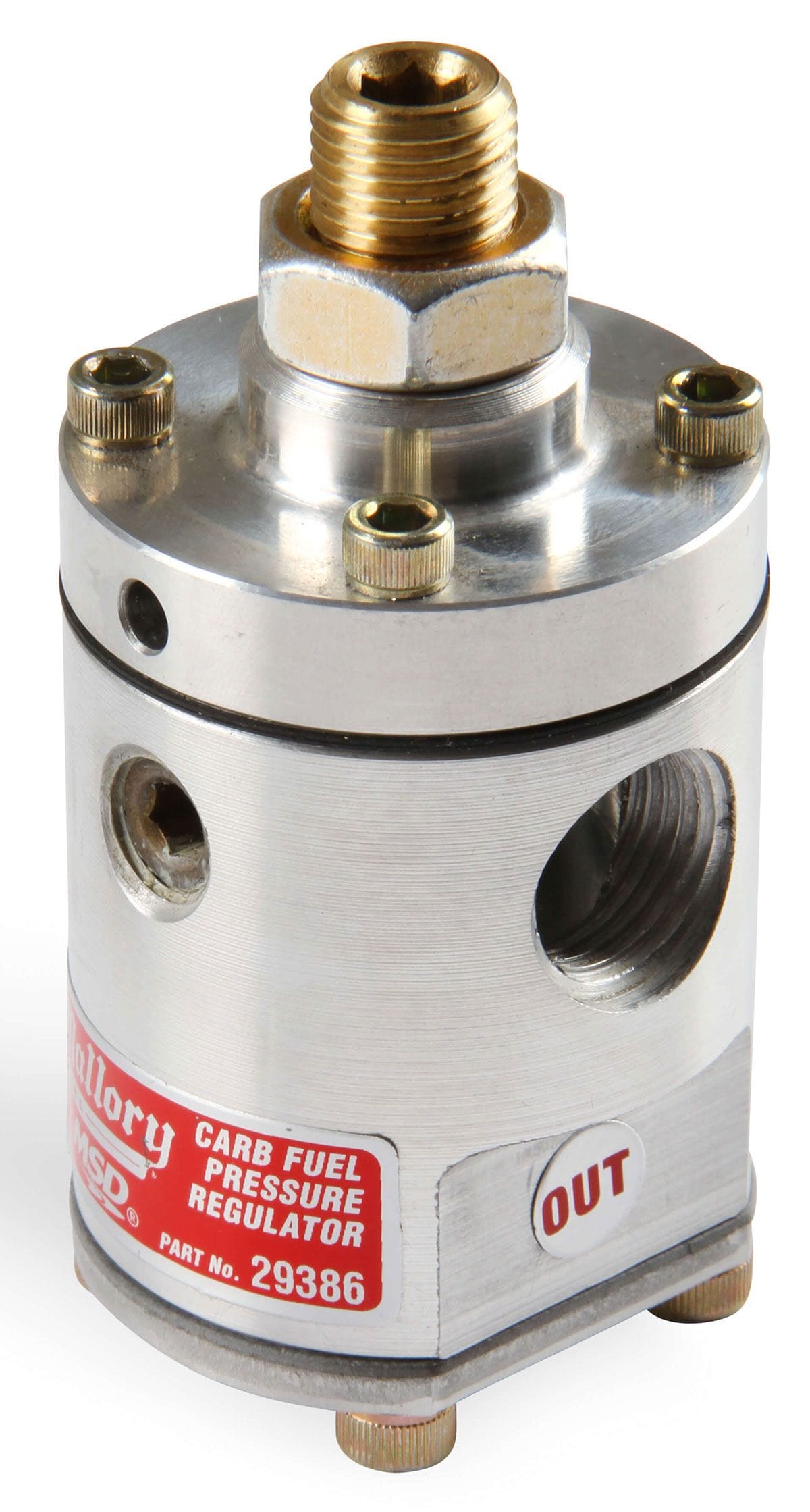 MSD Suit Carburettor Petrol Engines Only With Non-Bypass MSD Mallory 140 GPH Competition Electric Fuel Pump MSD29209 SR