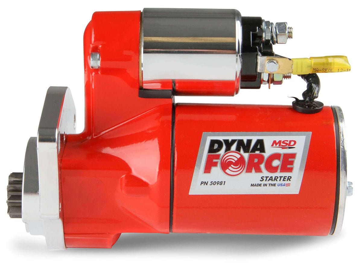 MSD Suit Chrysler SB & BB 318-440 MSD Dynaforce Starter Motor MSD50981 SR
