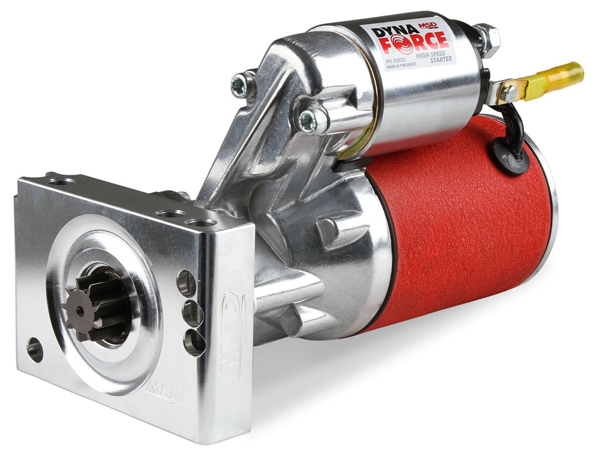 MSD Suit SB & BB Chev MSD High Speed DynaForce Starter Motor MSD50952 SR