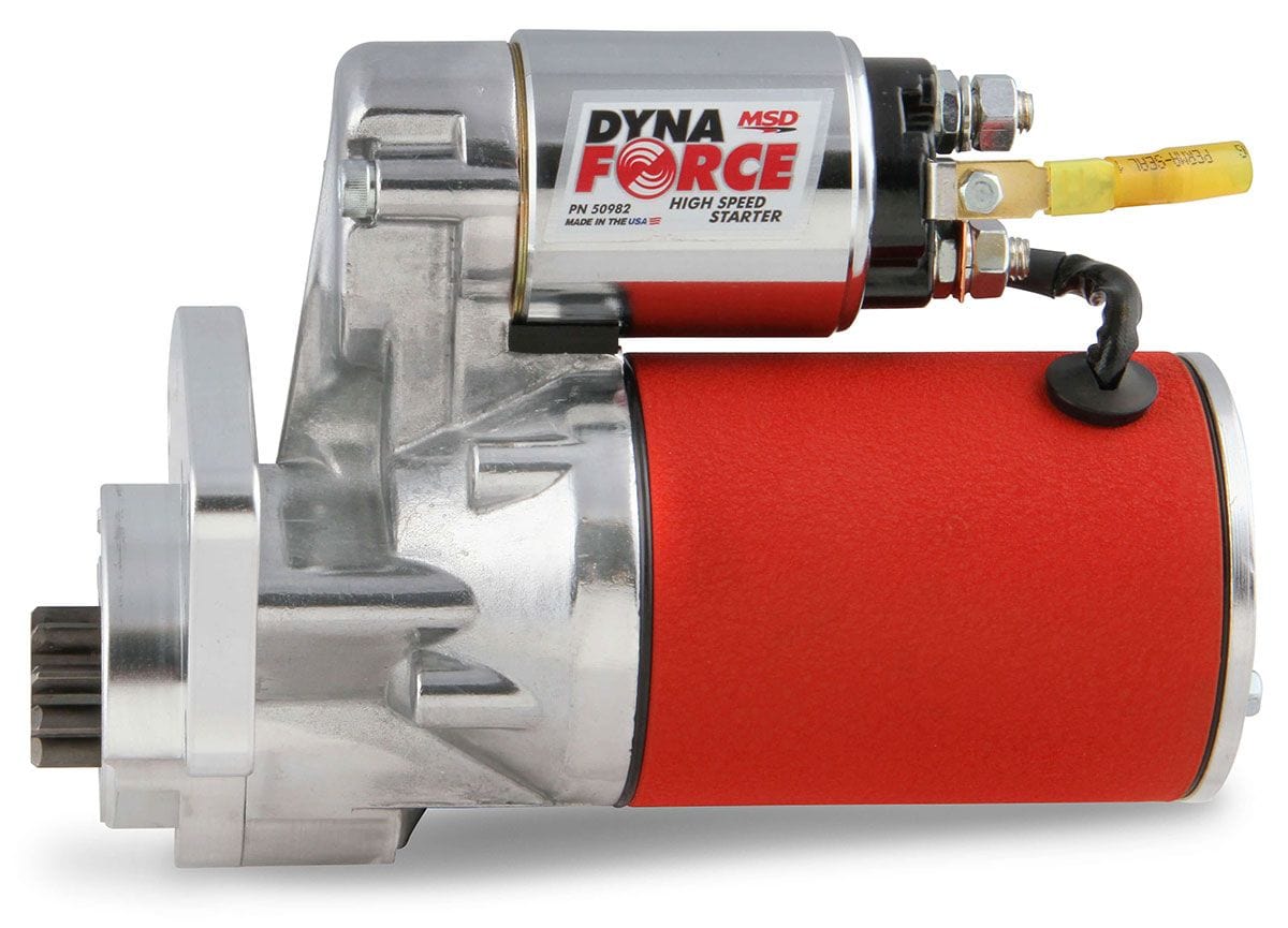 MSD Suit SB & BB Chrysler 318-440 MSD High Speed Dynaforce Starter Motor MSD50982 SR