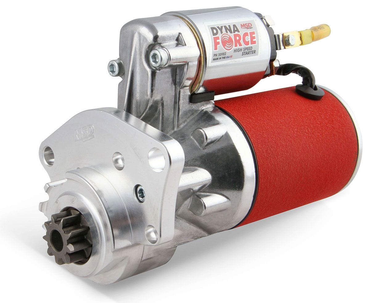 MSD Suit SB & BB Chrysler 318-440 MSD High Speed Dynaforce Starter Motor MSD50982 SR