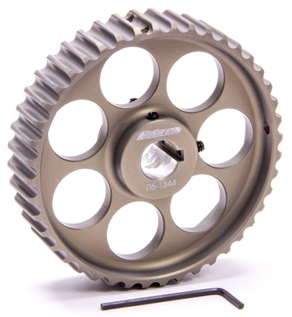 PFS 44 Tooth, 1.020" Wide, 5/8" Bore 3/16" Keyway Peterson Fluid Systems Lightweight HTD Oil Pump Pulley PFS06-1344 SR