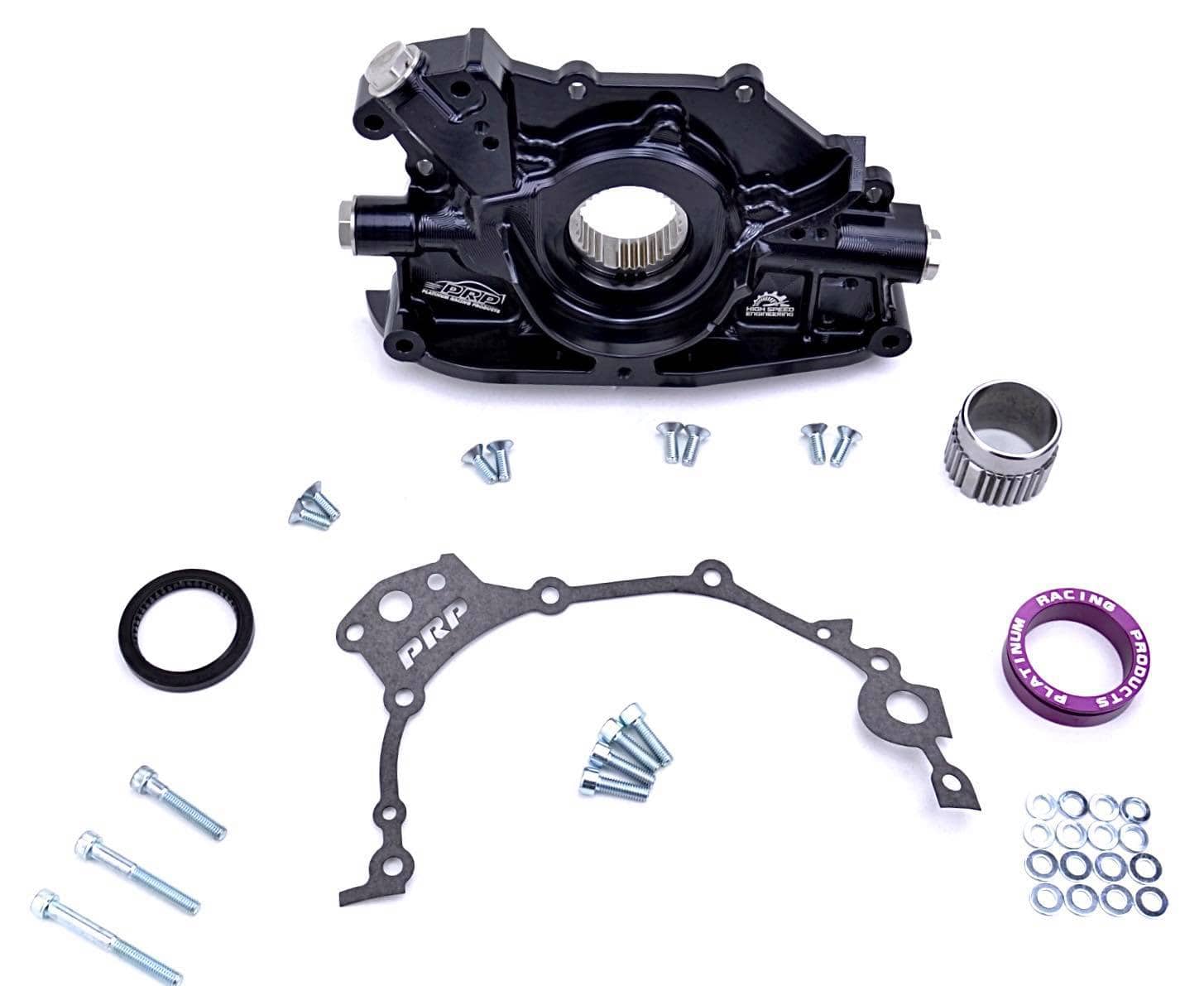 Platinum Racing Products ENGINE COMPONENTS PRP Nissan RB Billet High Volume Oil Pump - Black SR