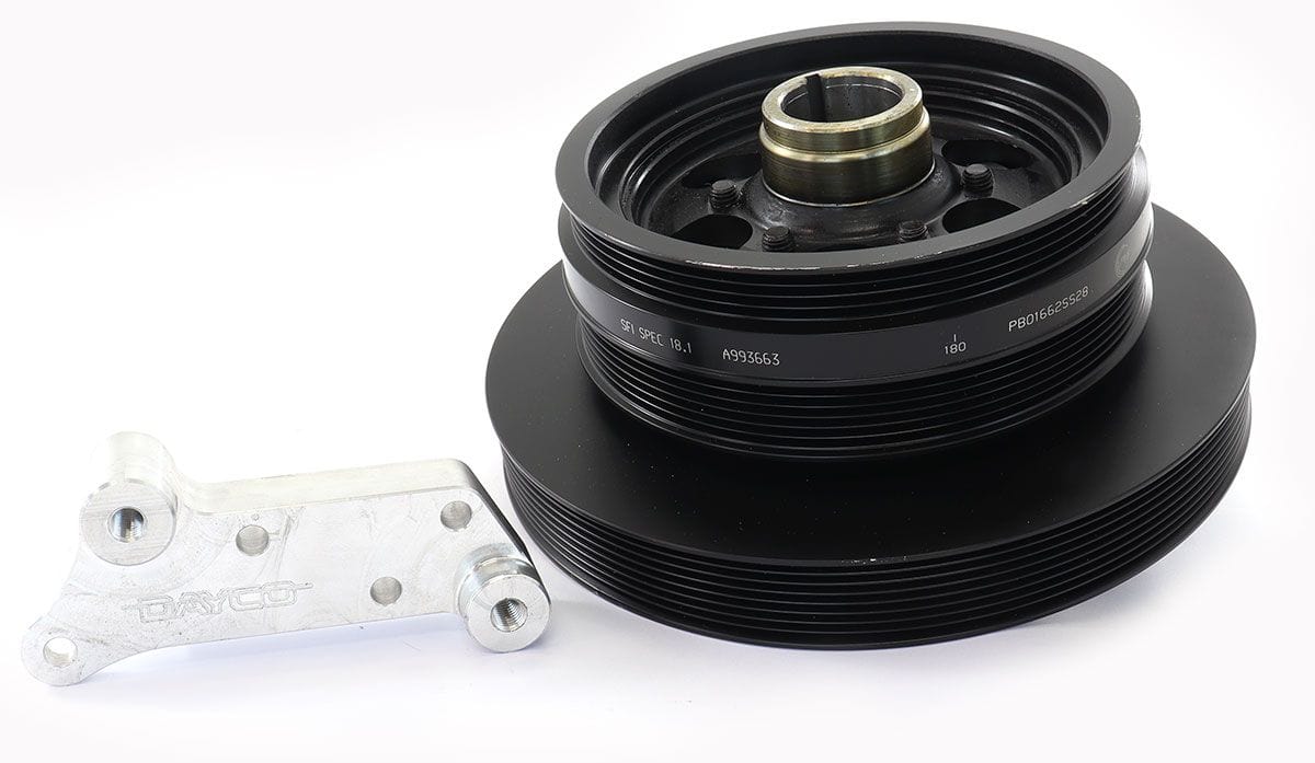 POWERBOND Suit Holden VF Commodore 6.2L Supercharged LSA 28% Overdrive Powerbond Pulley Overdrive Kit PBK028 SR