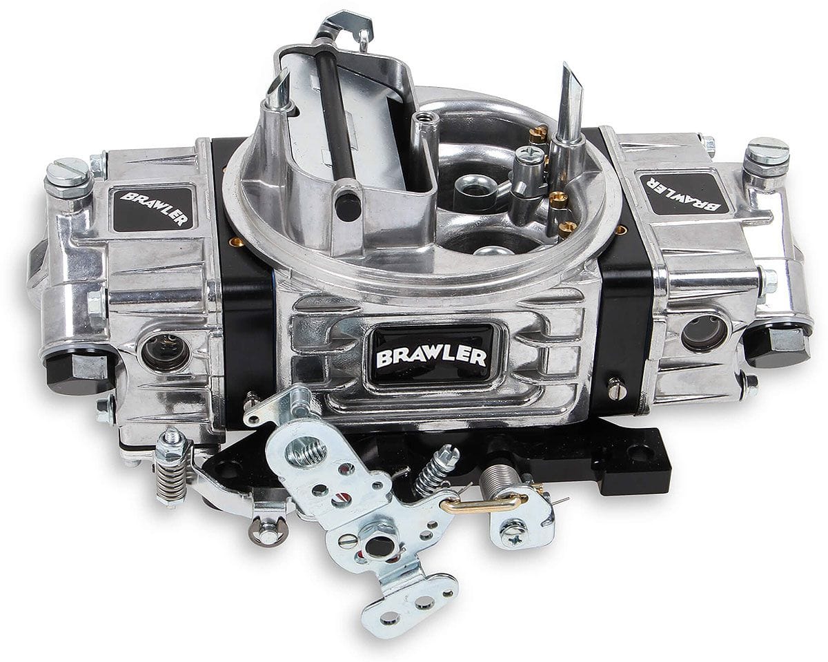 QUICKFUEL Electric Choke Holley Brawler 600cfm Race Carburettor, Mechanical Secondaries Q-BR-67211 SR
