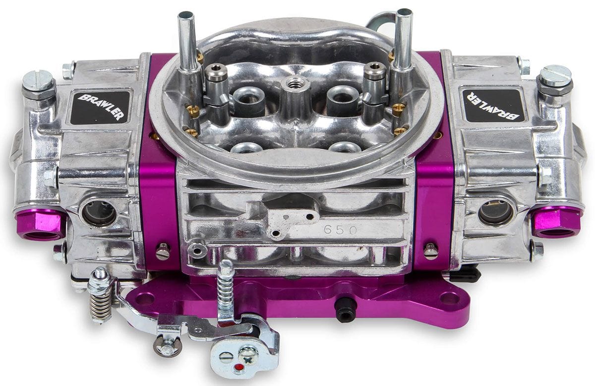 QUICKFUEL Mechanical Secondaries, No Choke, 4150 Series Holley 750 CFM Brawler Race Carburettor Q-BR-67200 SR