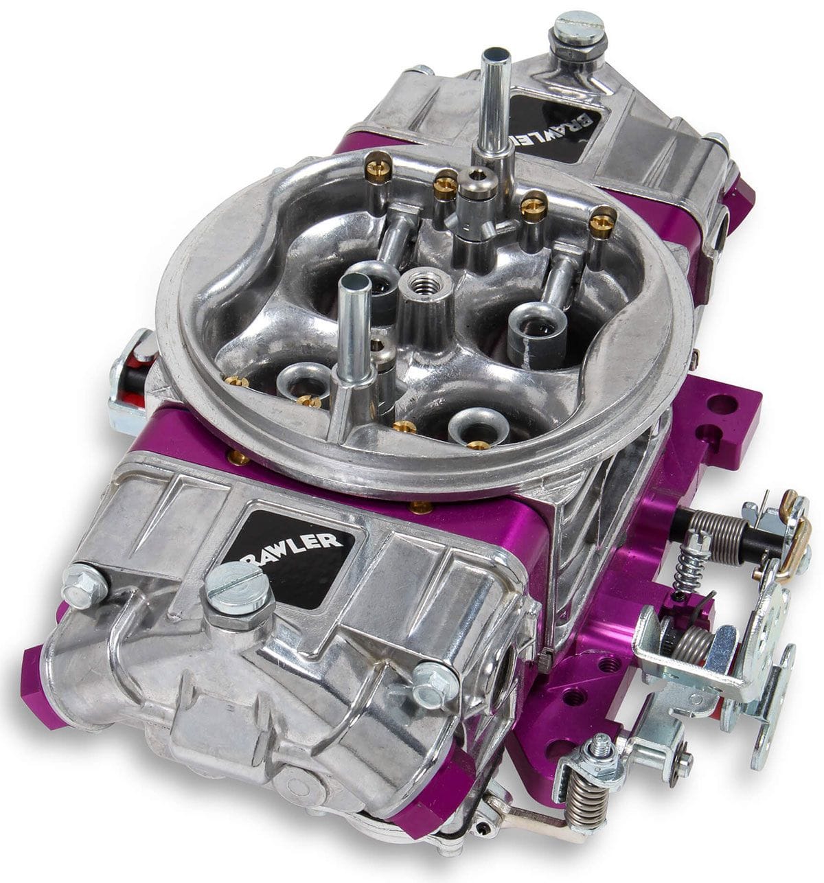 QUICKFUEL Mechanical Secondaries, No Choke, 4150 Series Holley 950 CFM Brawler Race Carburettor Q-BR-67202 SR