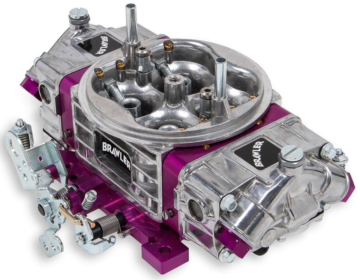 QUICKFUEL Mechanical Secondaries, No Choke, 4150 Series Holley 950 CFM Brawler Race Carburettor Q-BR-67202 SR