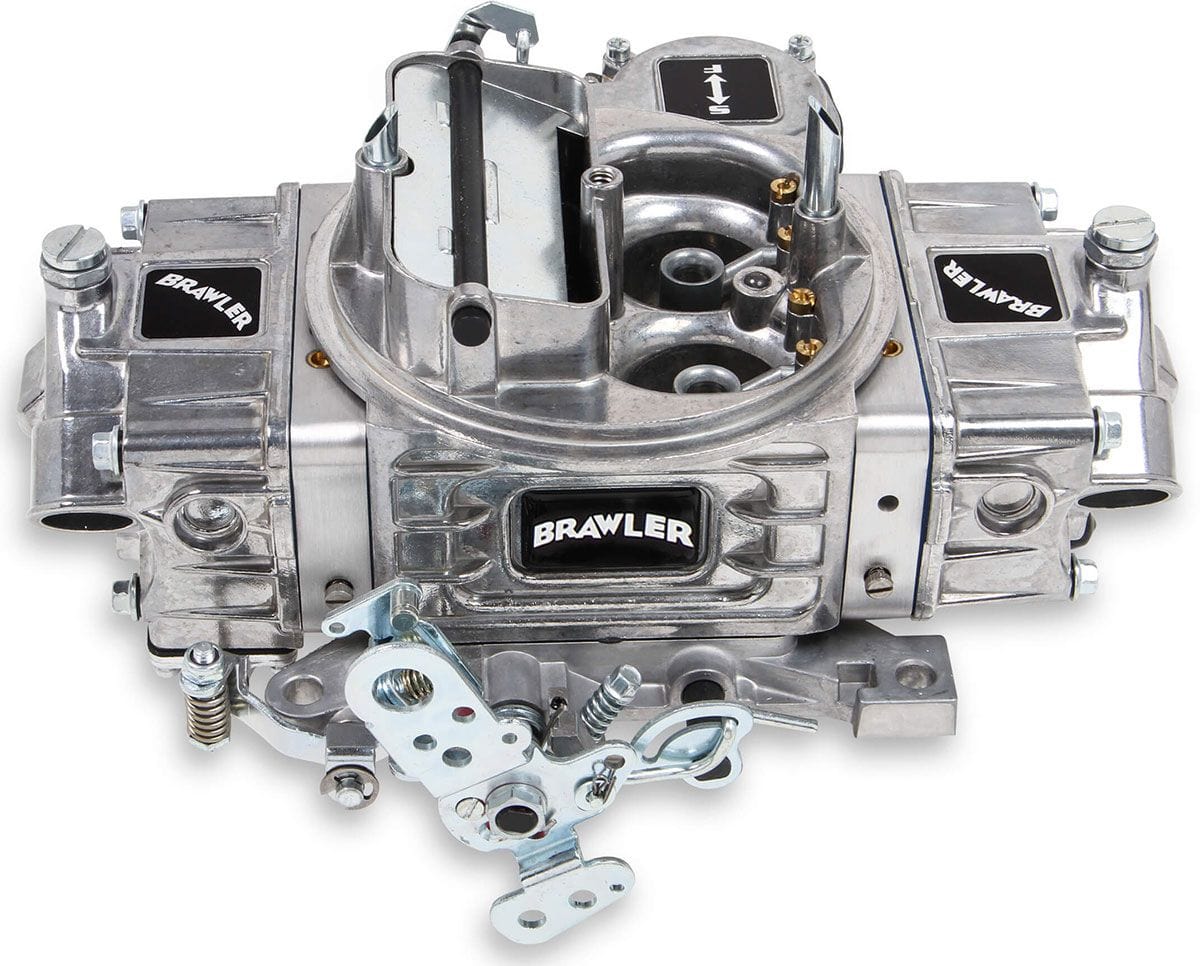QUICKFUEL Vacuum Secondaries, Electric Choke, 4150 Series Holley 670 CFM Brawler Diecast Carburettor Q-BR-67256 SR