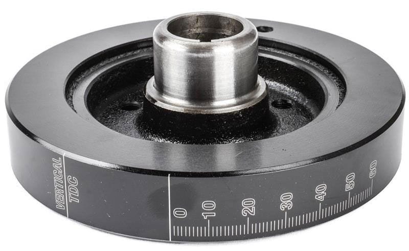 SCAT Suit SB Chev 400, External Balance, 8" O.D Scat Harmonic Balancer SCA8003 SR