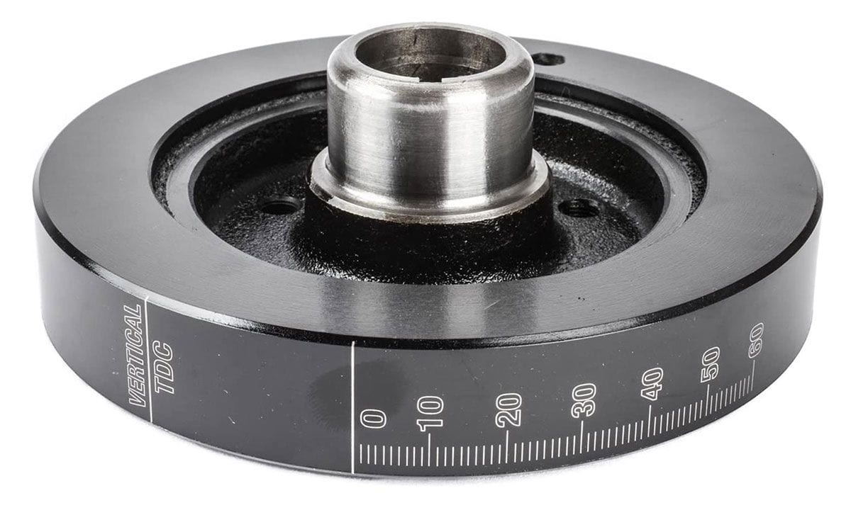 SCAT Suit SB Chev, Internal Balance, 6-3/4" O.D Scat Harmonic Balancer SCA8000 SR