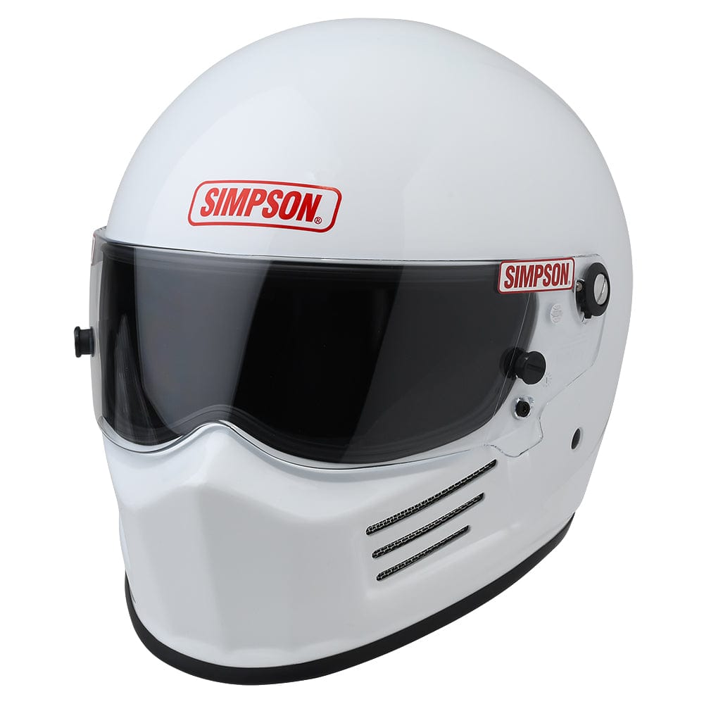 Simpson Large Simpson Bandit SA2020 Helmet, White SI7200031 SR