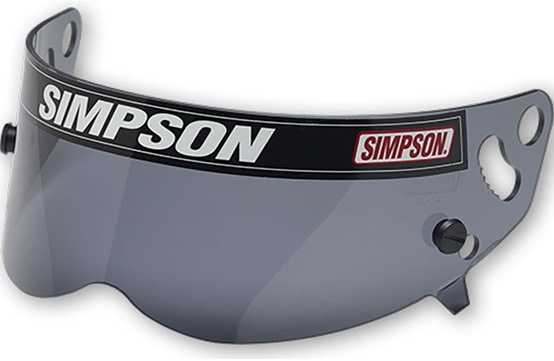 SIMPSON Smoke, Suit X Bandit, Diamondback, Skill & RX Models Simpson Replacement Visor SI-1021 SR