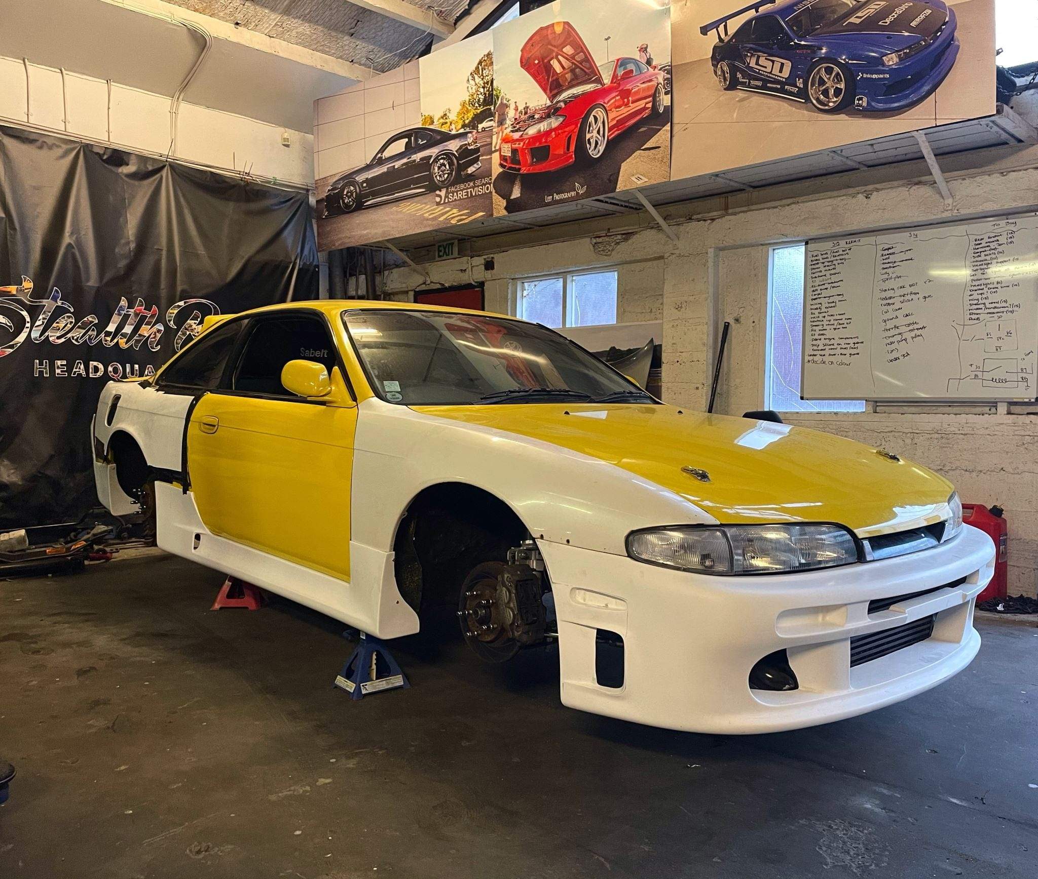 StealthRide Bodykits Front Bumper Only Nissan S14 200sx Nismo 270R Silvia Front Bumper Only SR