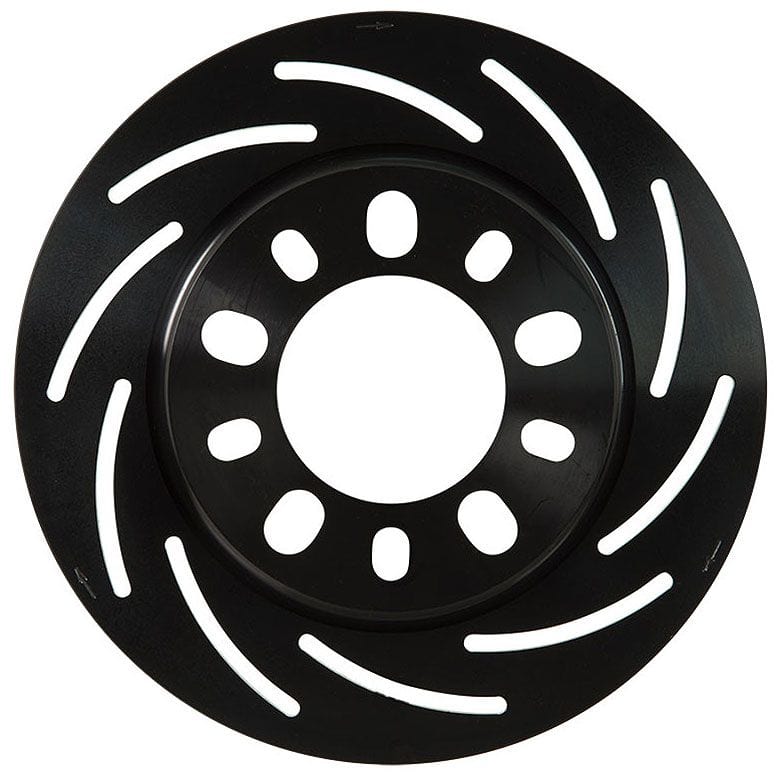 STRANGE Passenger Side Strange H/D Slotted Rear Rotor 11.250" OD STB2792 SR