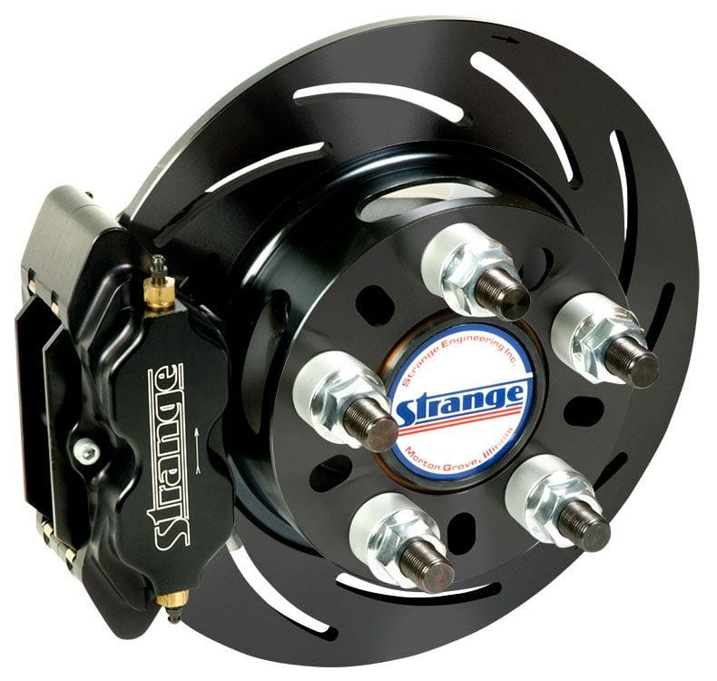 STRANGE Suit Early Big Ford Housing Ends, 2.33" Offset, Soft Pads Strange Rear Brake Kit 11.25" (Steel Rotor) STB1708WC SR