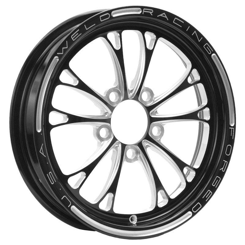 WELD 15" x 3.5" 1.75 B/S Suit 5 x 4.75" B/C Weld Racing V-Series Drag Front Runner 1-Piece - Black WE784B-15274 SR