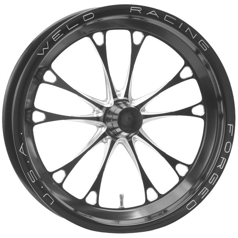 WELD 15" x 3.5" 1.75 B/S Suit Strange Spindle Mount Weld Racing V-Series Drag Front Runner 1-Piece - Black WE784B-15001 SR