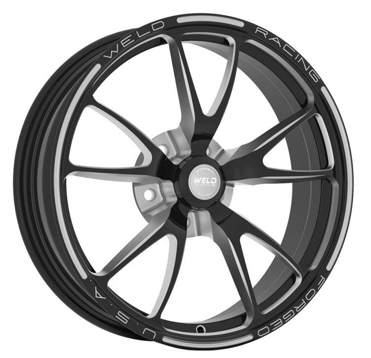 WELD 17" x 4.5" 2.25 B/S Suit 5 x 4.5" B/C Weld Racing Full Throttle Drag Front Runner 1-Piece - Polished WE782P-1704204 SR