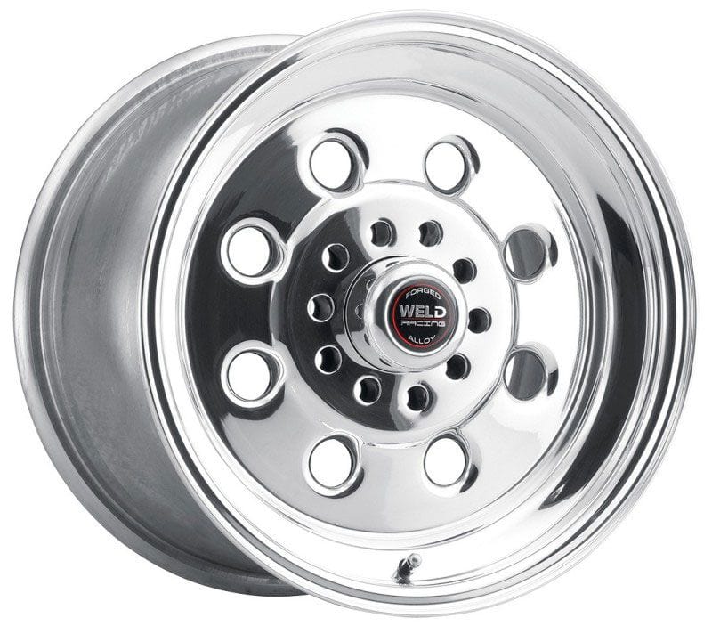 WELD 5 x 4.5/4.75" (Multi-Fit) Bolt Circle with 4.5" Backspace Weld Racing Draglite 15" x 12" Wheel - Polished Finish WE90-512348 SR