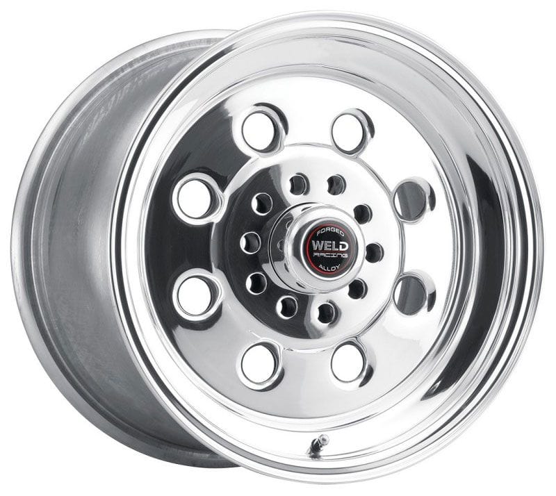 WELD 5 x 4.5/4.75" (Multi-Fit) Bolt Circle with 4.5" Backspace Weld Racing Draglite 15" x 7" Wheel - Polished Finish WE90-57348 SR